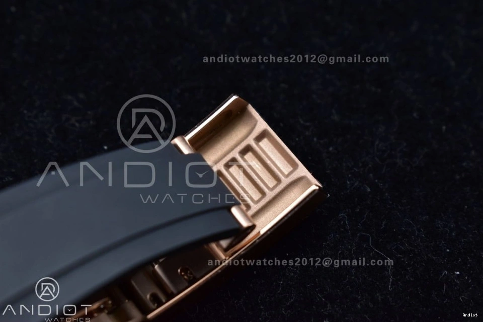 Best Bezel Strap Edition Yacht-Master 116655 VS3135 Rubber VSF on Ceramic 1:1 Oysterflex Black 0302